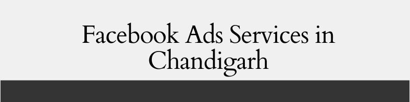 Facebook Ads Services in Chandigarh Digital Marketing Agency in Chandigarh