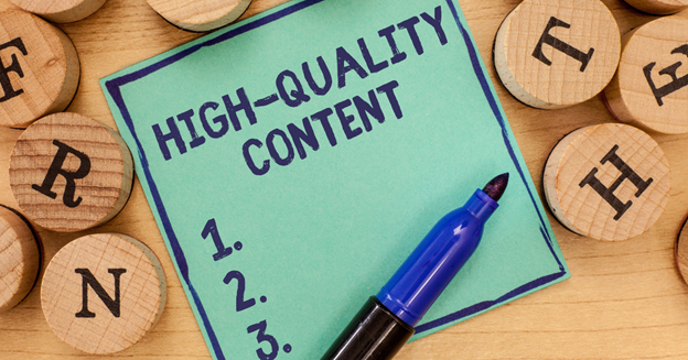 Content Quality for seo