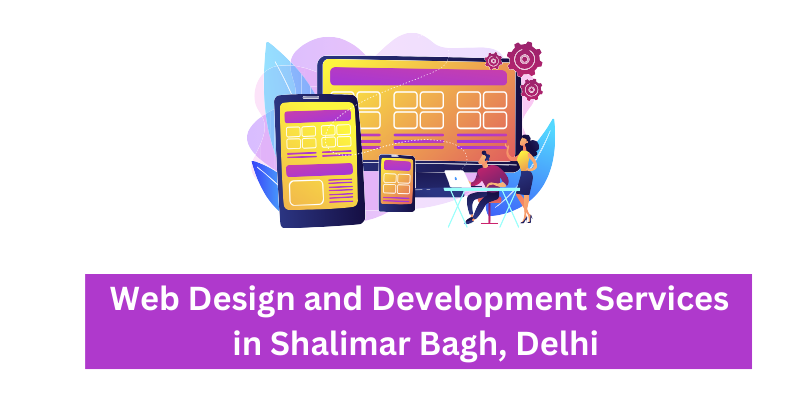 Web Design and Development Services in Shalimar Bagh, Delhi