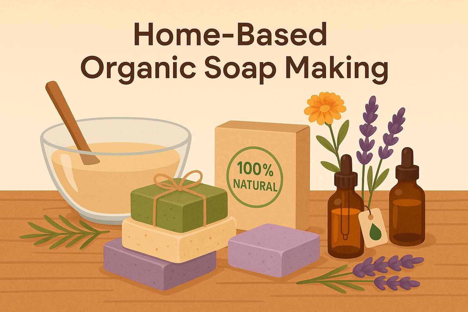 Business Ideas in India - Home based Soap making