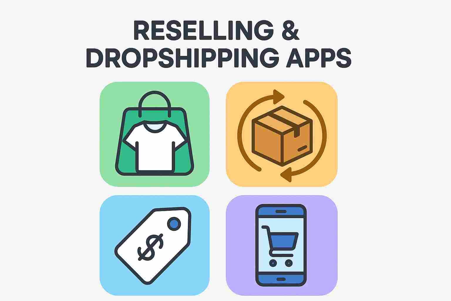 Dropshipping and reselling apps se online earning