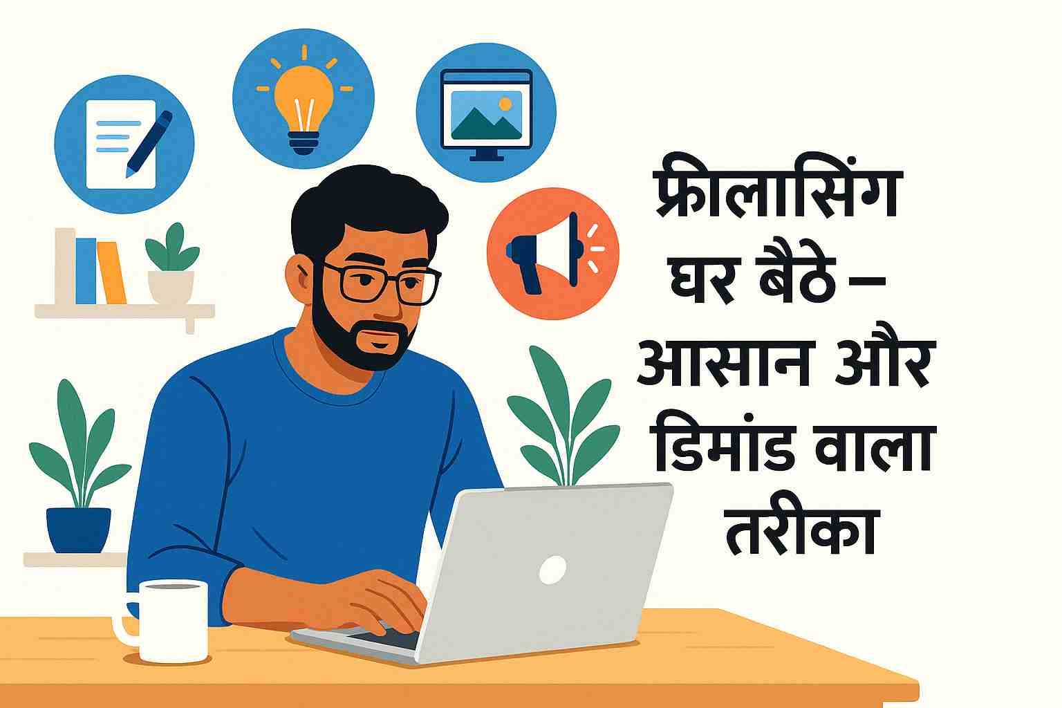Freelancing Ghar Baithe – Asaan Aur Demand Wala Tarika