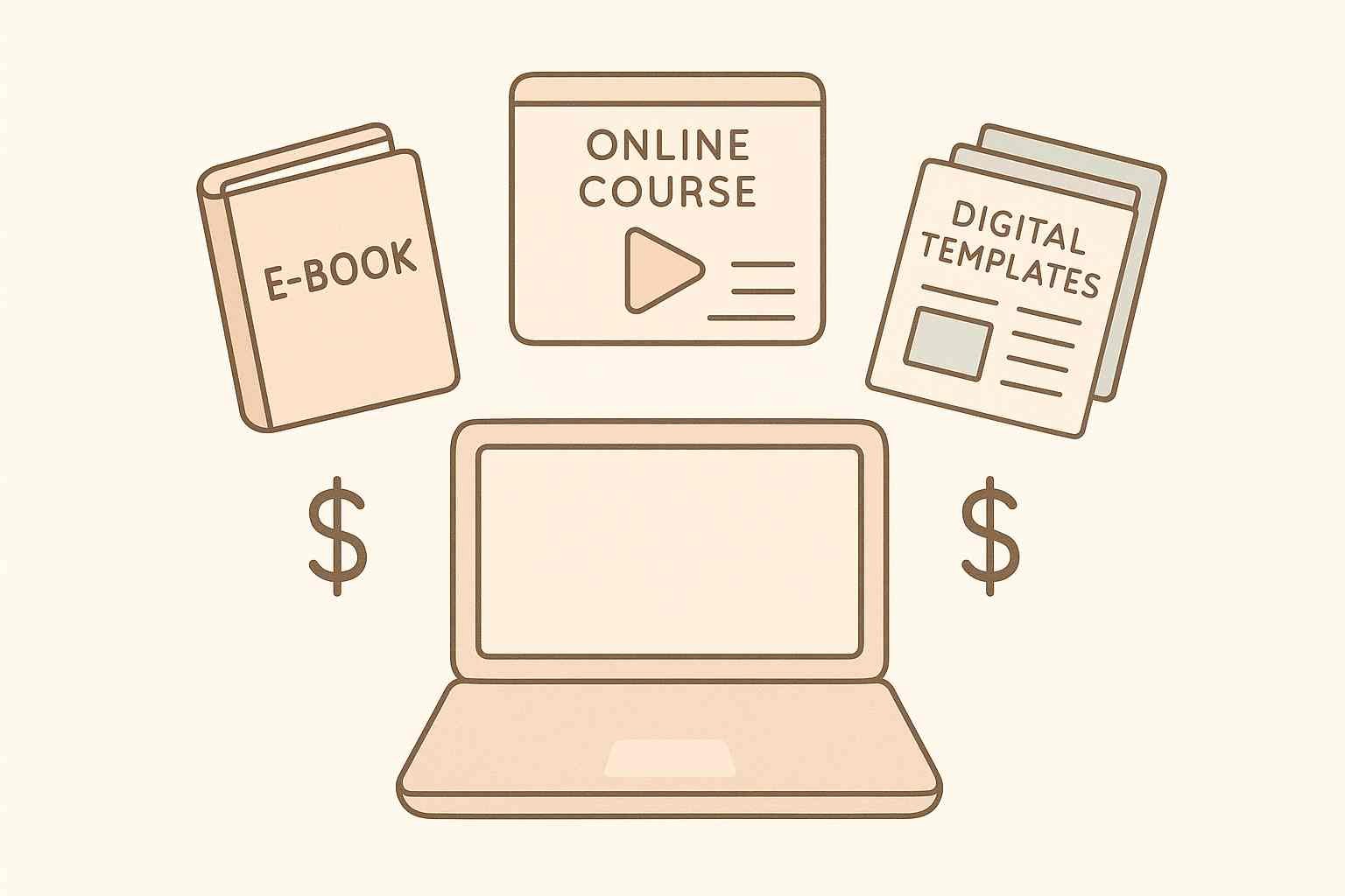 Digital Products Bechkar Online Paisa Kaise Kamaye