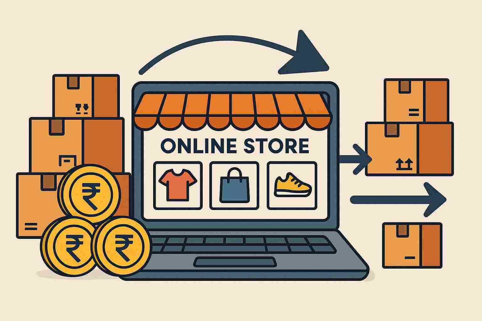 Dropshipping Aur E-commerce Se Paisa Kamane Ke Tarike