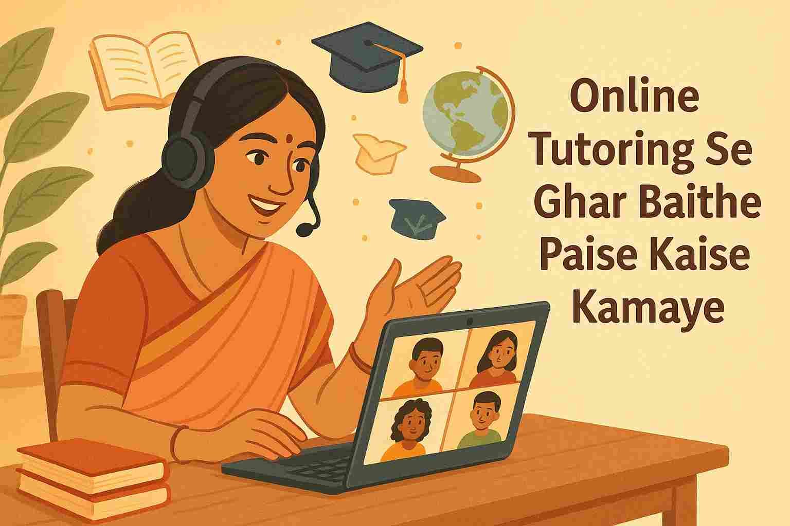 online tutoring se ghar baithe paise kamaye