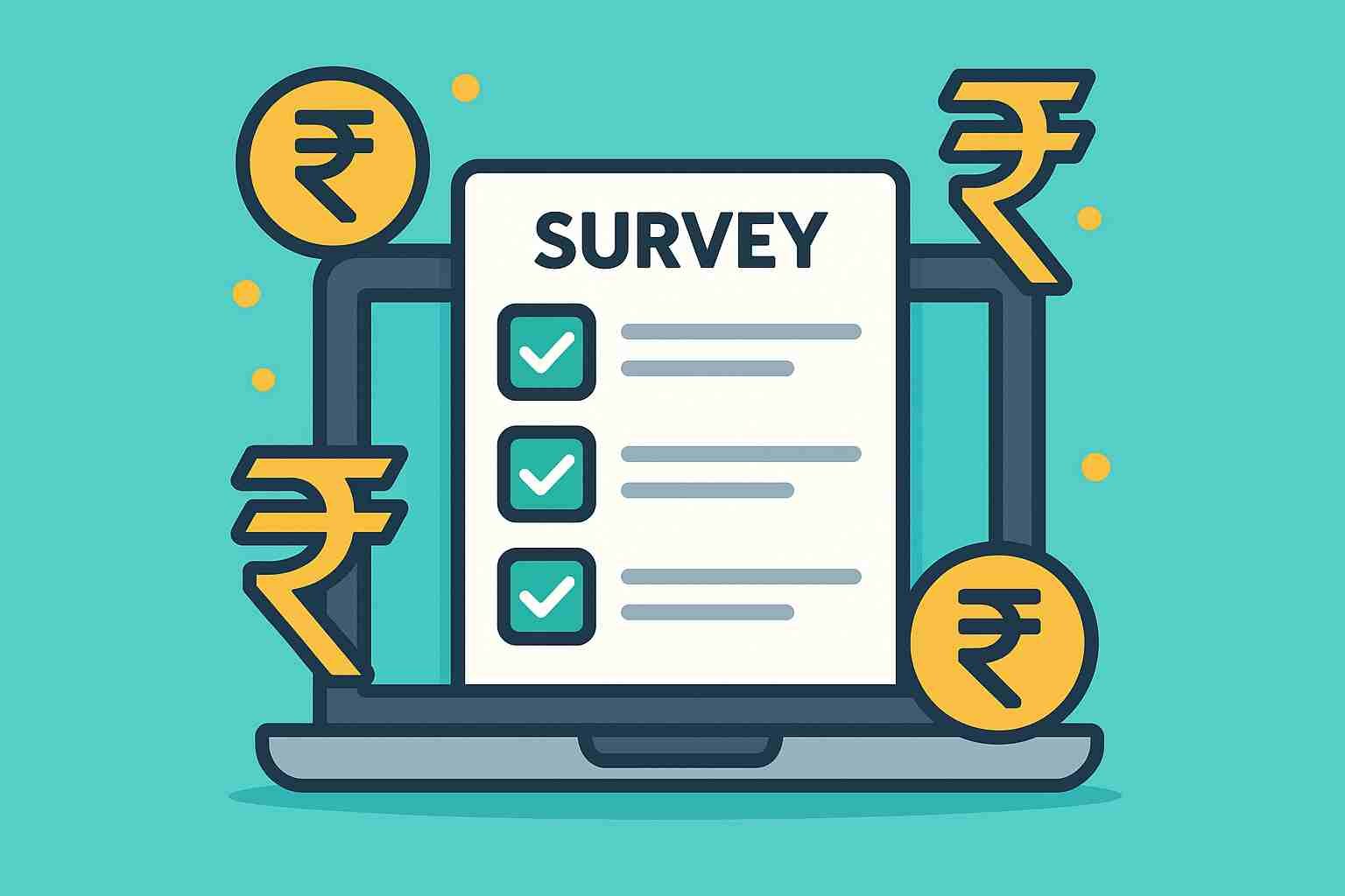 Online surveys bhar kar paise kaise kamaye