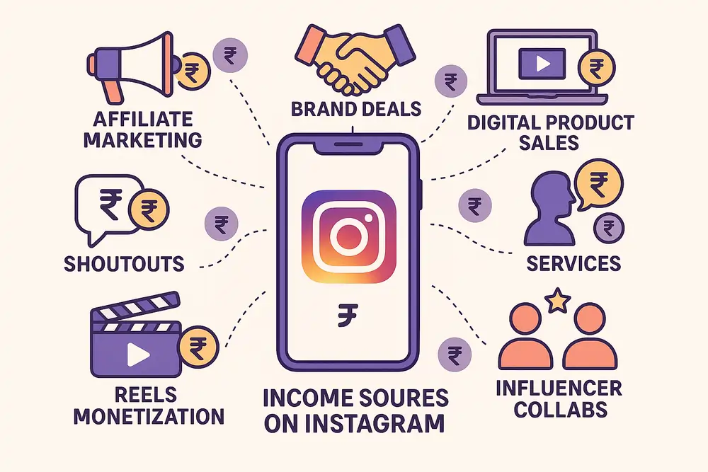7 Proven Ways to Earn Money from Instagram