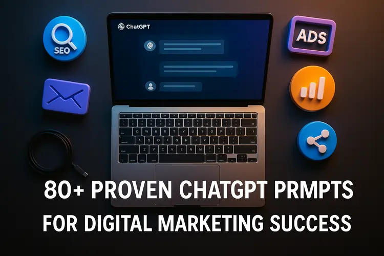 80+ Proven ChatGPT Prompts for Digital Marketing Success by the dm school