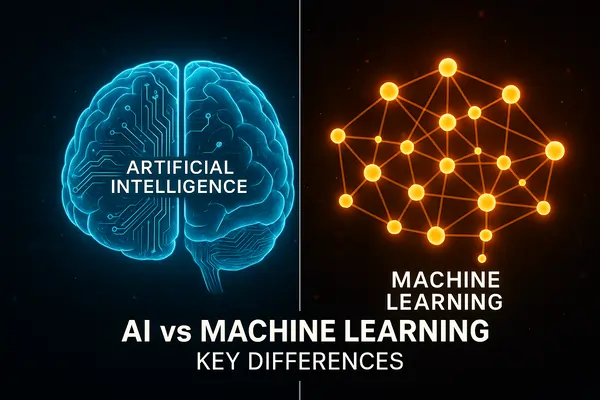 AI vs Machine Learning Key Differences The DM School