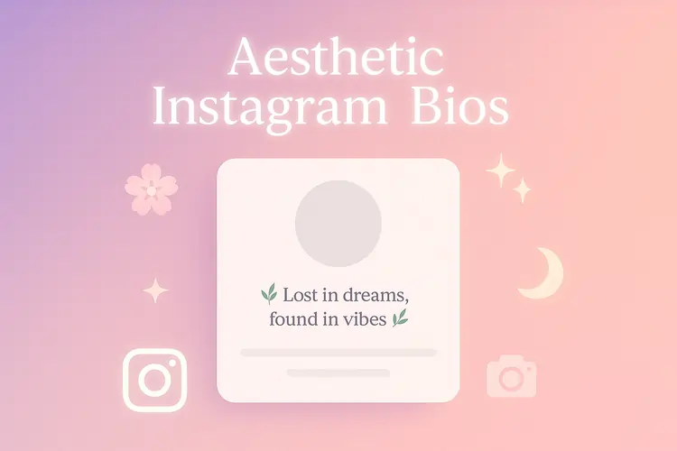 Read more about the article Aesthetic Instagram Bios (300+ Stylish, Cute & Creative Ideas)