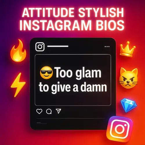 Attitude Stylish Instagram Bios