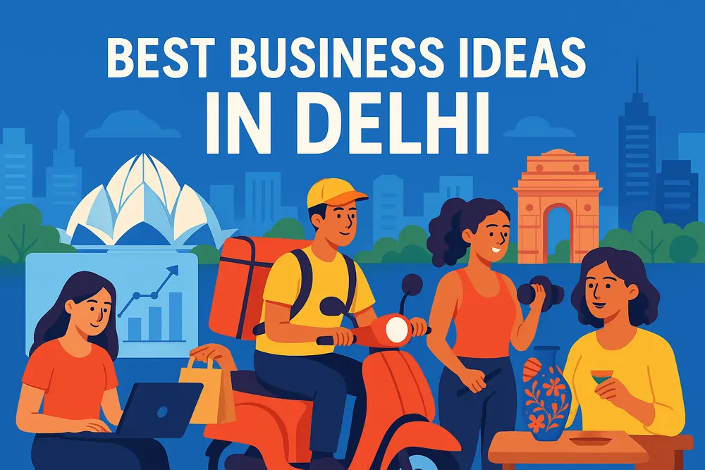 Best Business Ideas in Delhi Top Opportunities for Entrepreneurs in 2025