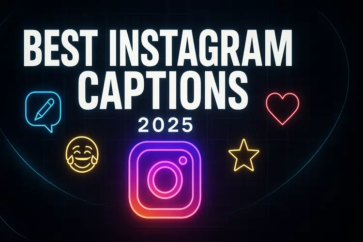 Read more about the article Best Instagram Captions (2025) for Every Post