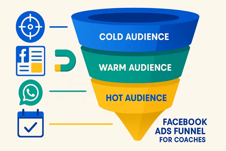 Facebook Ads Lead Generation for Indian Coaches – Complete Funnel Strategy The DM School
