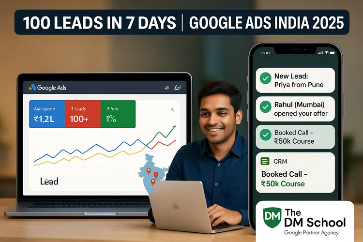 Read more about the article Get 100 Leads in 7 Days with Google Ads India