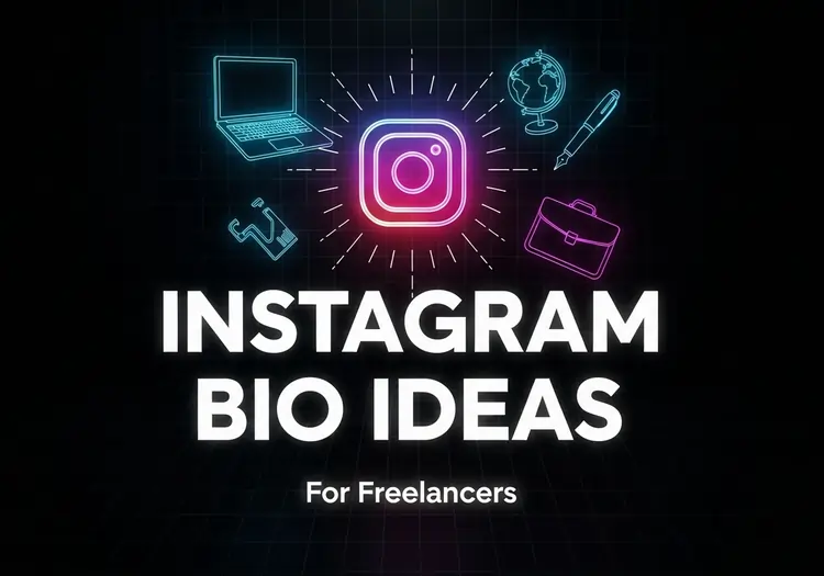 Read more about the article Instagram Bio Ideas for Freelancers (Stylish & Best 2025)