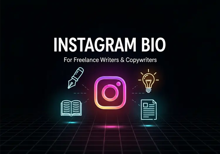 Instagram Bio for Freelance Designers