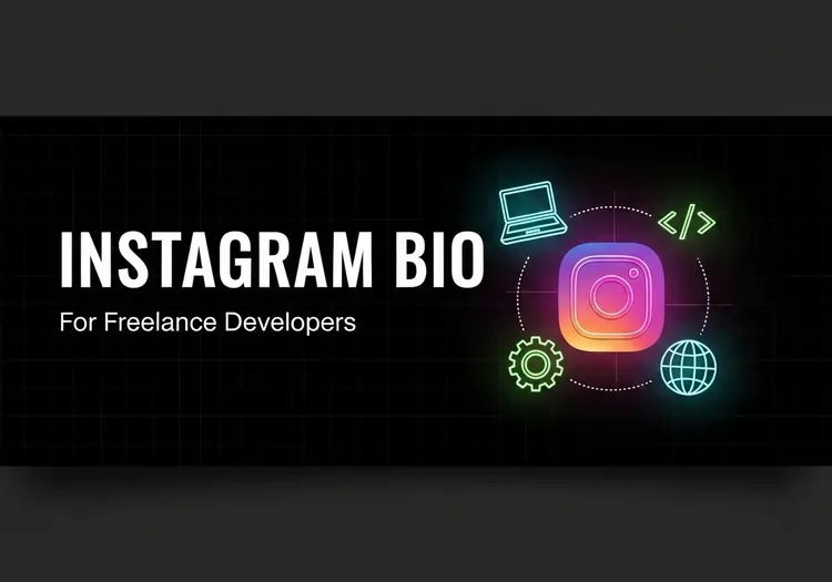 Instagram Bio for Freelance Developers