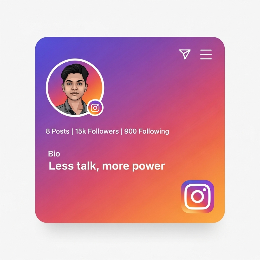 Short Attitude Captions for Instagram