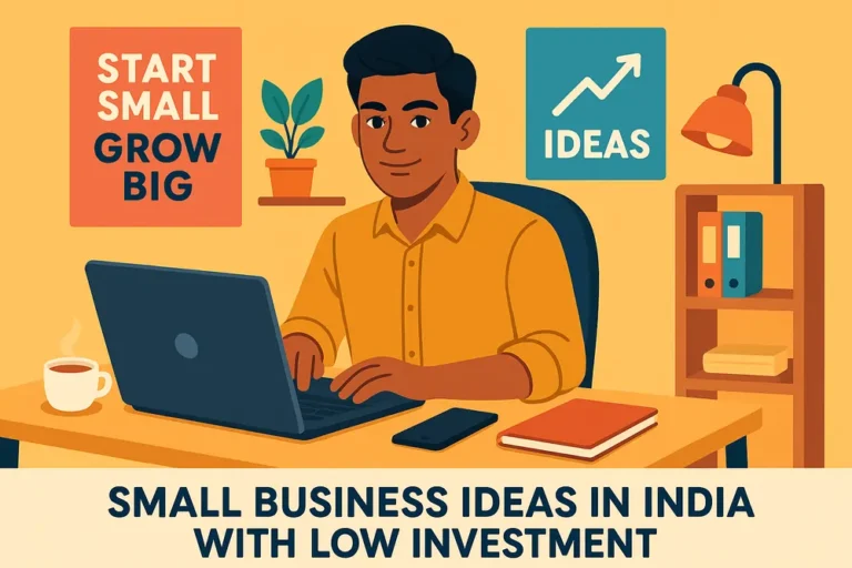 Read more about the article Small Business Ideas in India with Low Investment [2025]