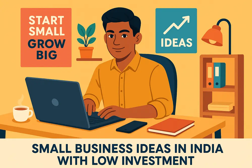 Small Business Ideas in India with Low Investment [2025]