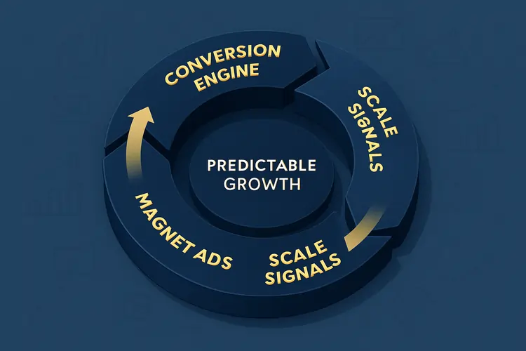 The DM School scale businesses in India using the Growth Flywheel system