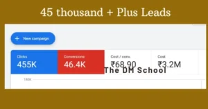 Read more about the article The DM School Review: ₹32 Lakh on YouTube Ads, 46,000+ Leads at ₹68.90 CPL