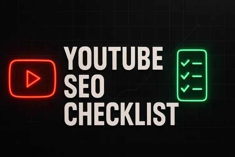 Read more about the article YouTube SEO Checklist (India, 2025)