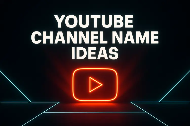Best YouTube Channel Name Ideas