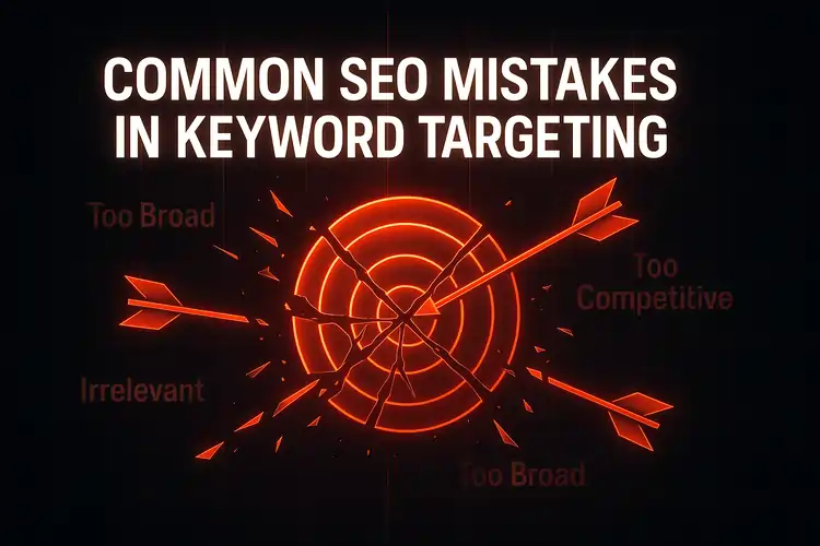 Common SEO Mistakes in Keyword Targeting for New Sites
