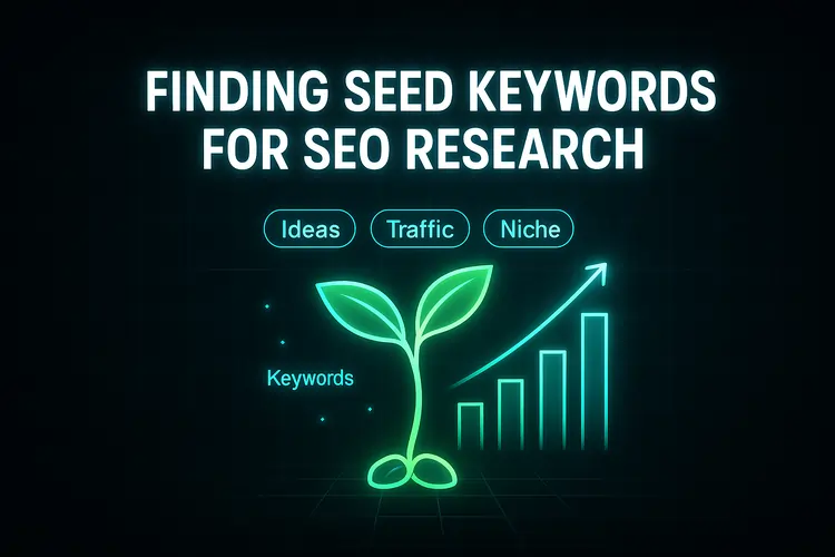 Finding Seed Keywords for SEO Research