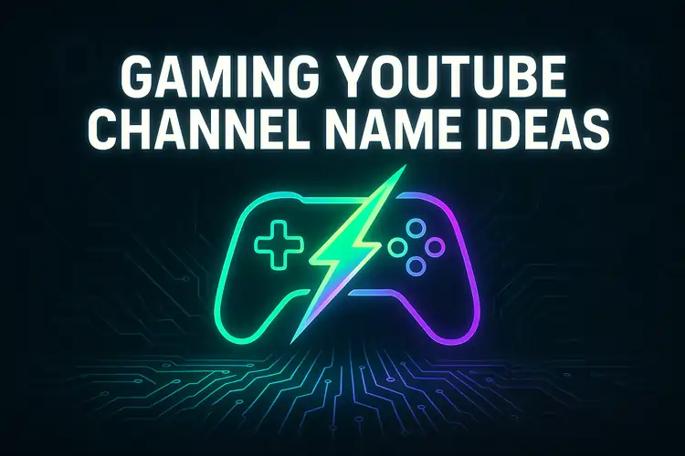 Gaming YouTube Channel Name Ideas