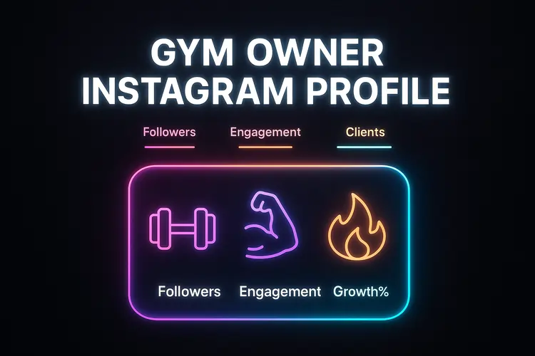 Gym Owner Instagram Profile