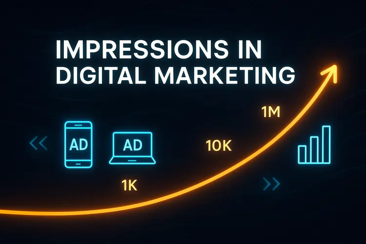 Impressions in Digital Marketing Explained