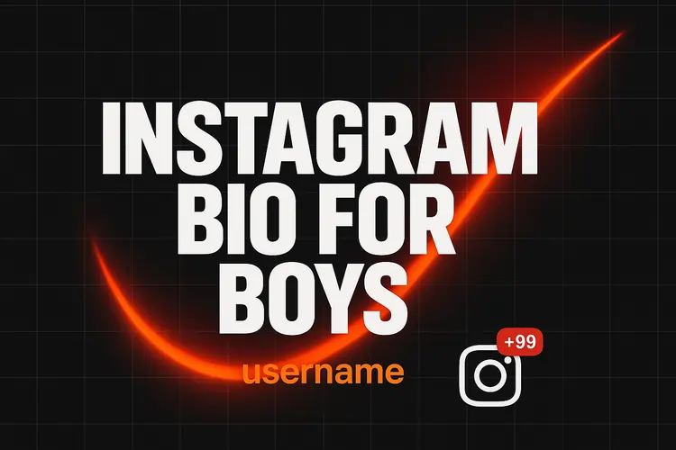 Read more about the article Instagram Bio for Boys (1000+ Stylish & Attitude 2025)