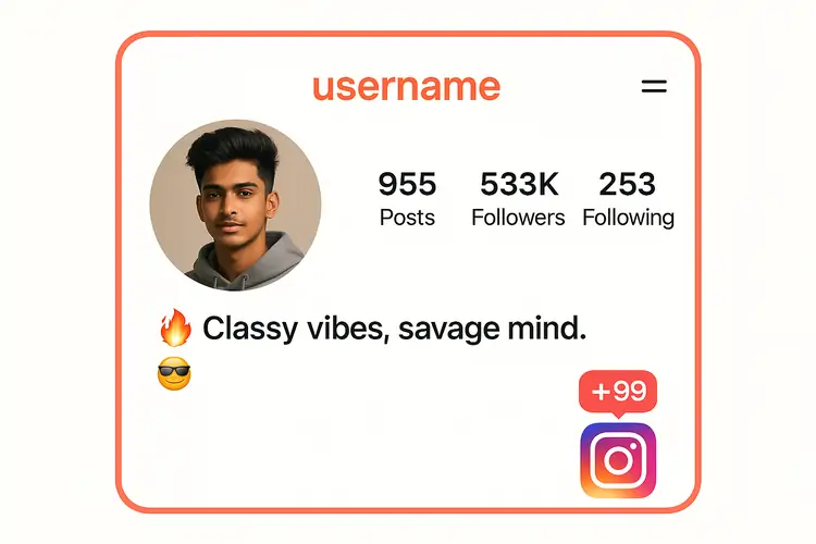 Stylish Facebook Bio for Boys