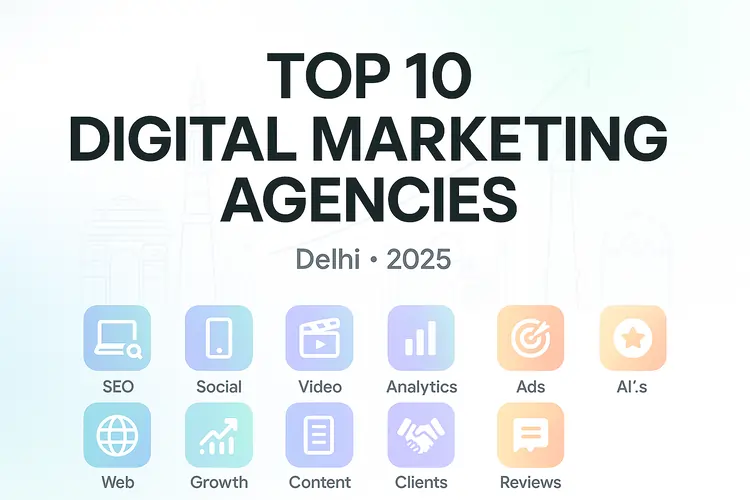 Best 10 Digital Marketing Agencies in Delhi