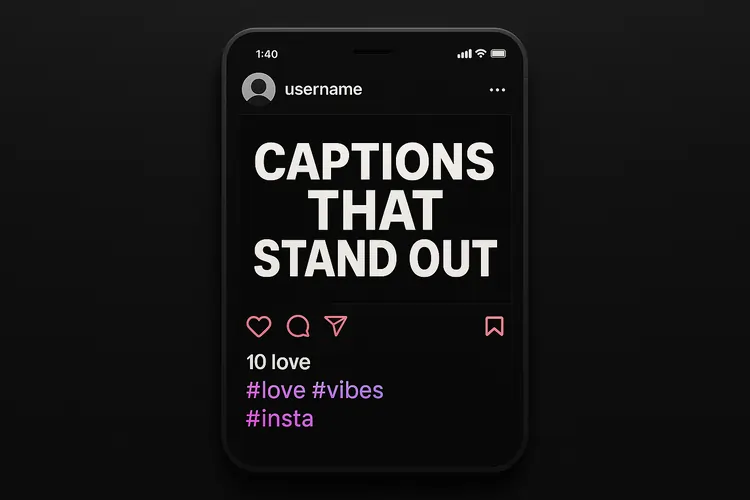Instagram captions for posts