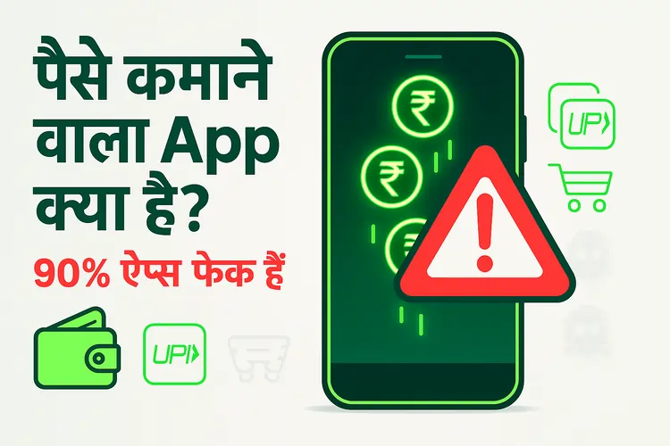 Paise Kamane Wala App क्या है (और 90% ऐप्स क्यों फेक हैं)