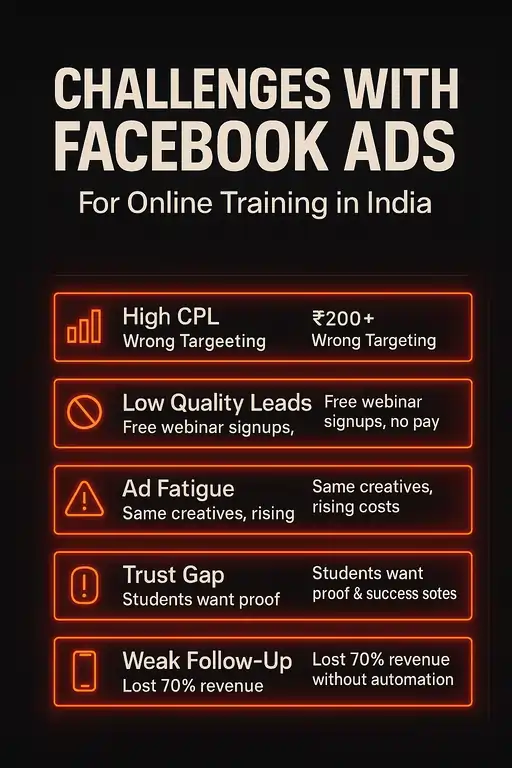 Challenges Training Businesses Face with Facebook Ads