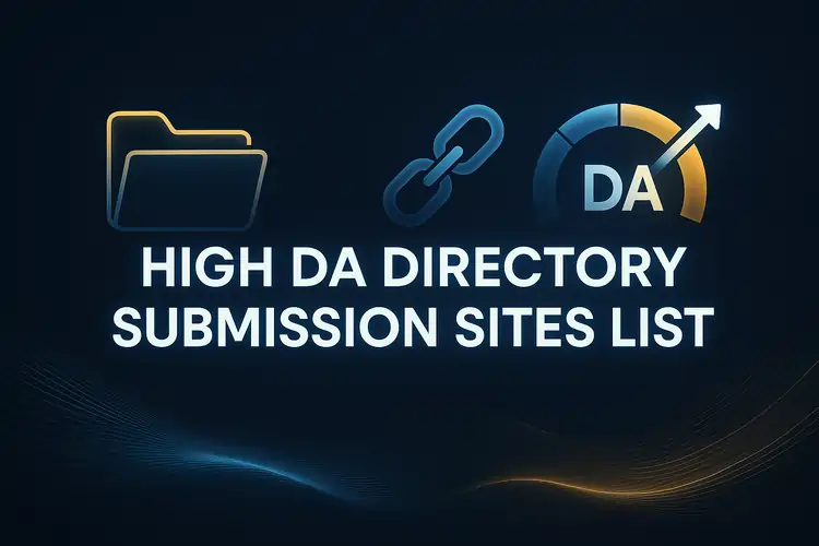 High DA Directory Submission Sites List
