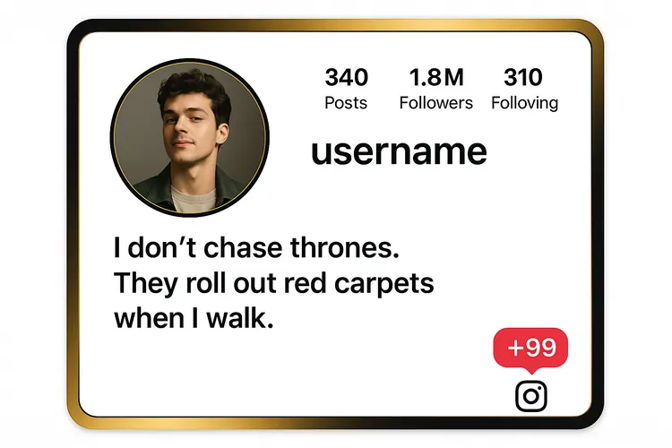 KILLER ROYAL INSTAGRAM BIOS