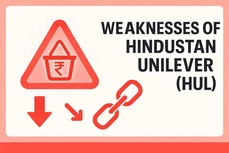 Weaknesses of Hindustan Unilever (HUL)
