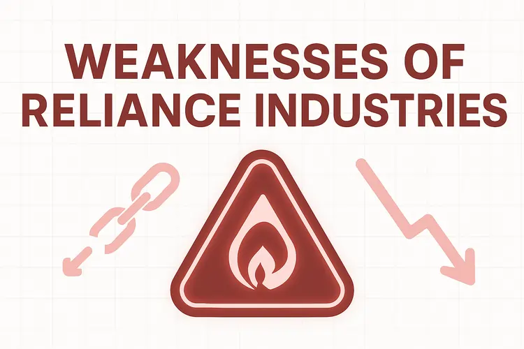 Weaknesses of Reliance Industries