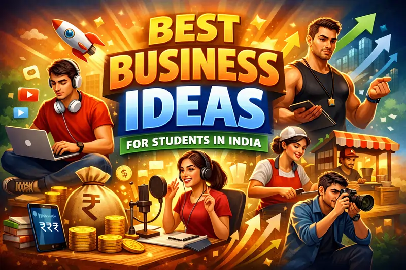 Read more about the article Best Business Ideas for Students in India (2026)