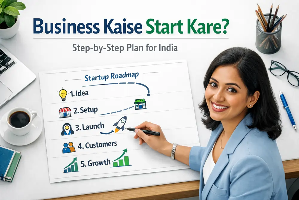 Business Kaise Start Kare India Step by step guide