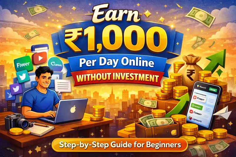 Earn ₹1,000_Day Online Without Investment